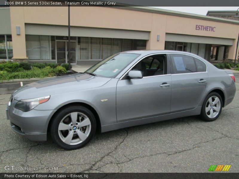 Titanium Grey Metallic / Grey 2006 BMW 5 Series 530xi Sedan