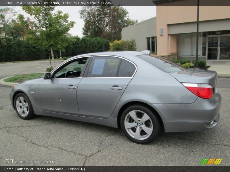 Titanium Grey Metallic / Grey 2006 BMW 5 Series 530xi Sedan