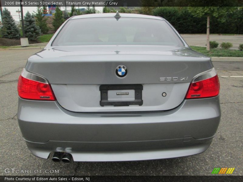 Titanium Grey Metallic / Grey 2006 BMW 5 Series 530xi Sedan
