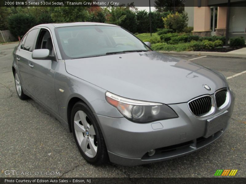 Titanium Grey Metallic / Grey 2006 BMW 5 Series 530xi Sedan