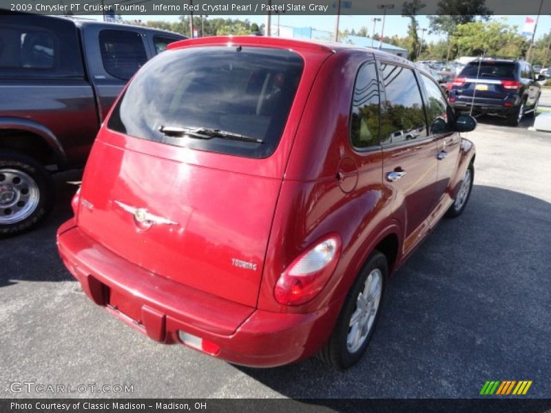 Inferno Red Crystal Pearl / Pastel Slate Gray 2009 Chrysler PT Cruiser Touring
