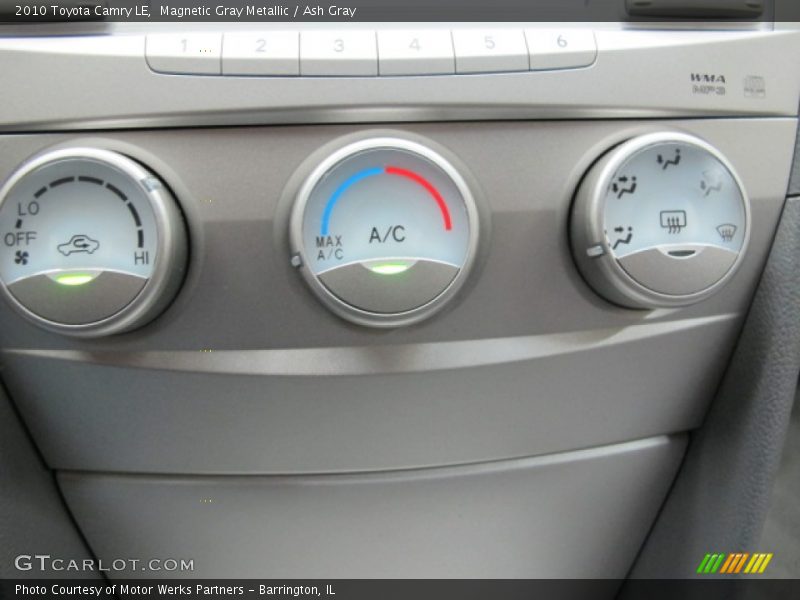 Magnetic Gray Metallic / Ash Gray 2010 Toyota Camry LE