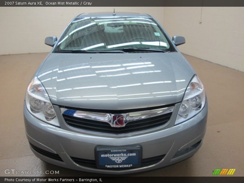 Ocean Mist Metallic / Gray 2007 Saturn Aura XE