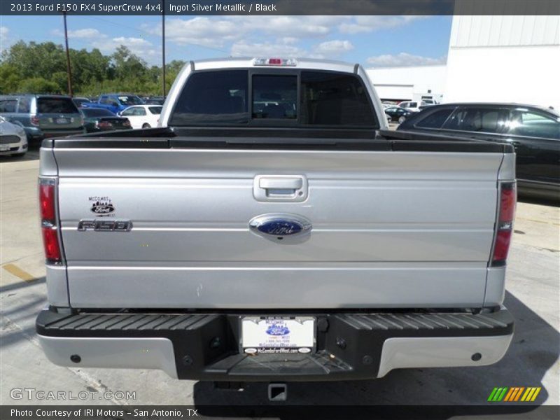 Ingot Silver Metallic / Black 2013 Ford F150 FX4 SuperCrew 4x4