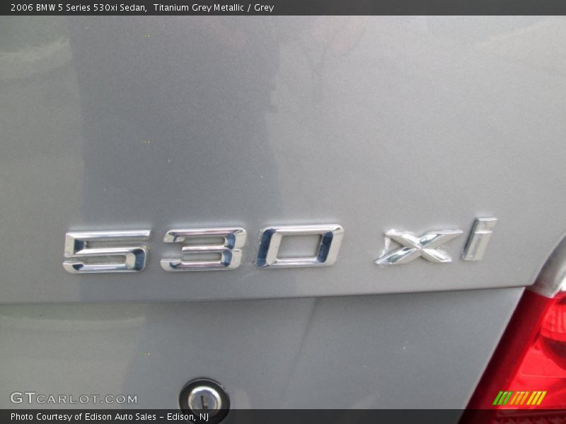 Titanium Grey Metallic / Grey 2006 BMW 5 Series 530xi Sedan
