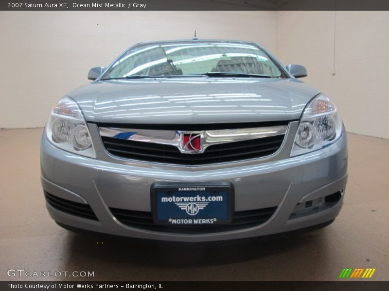 Ocean Mist Metallic / Gray 2007 Saturn Aura XE