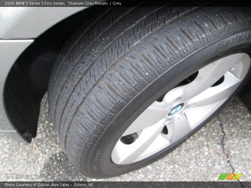 Titanium Grey Metallic / Grey 2006 BMW 5 Series 530xi Sedan