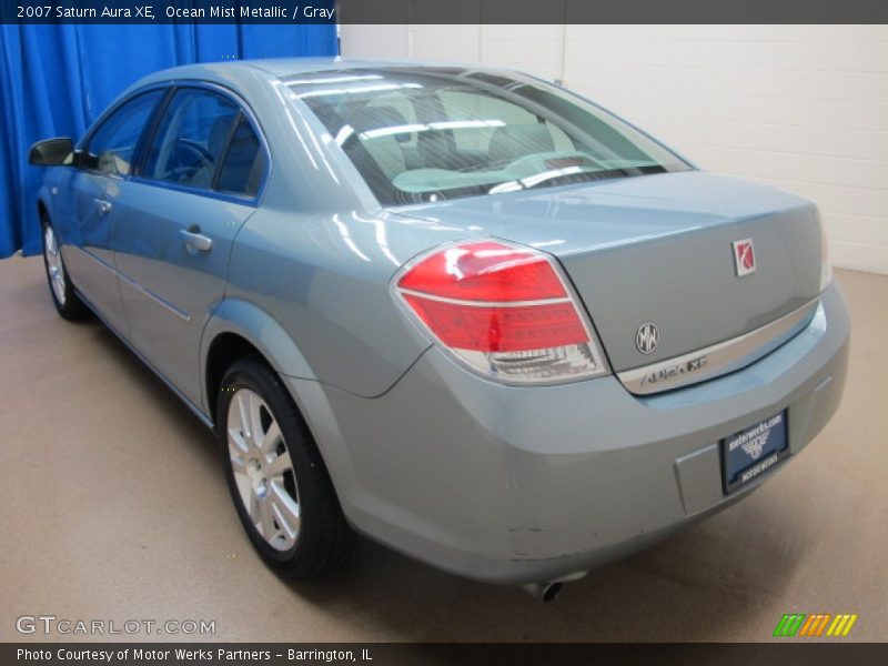 Ocean Mist Metallic / Gray 2007 Saturn Aura XE