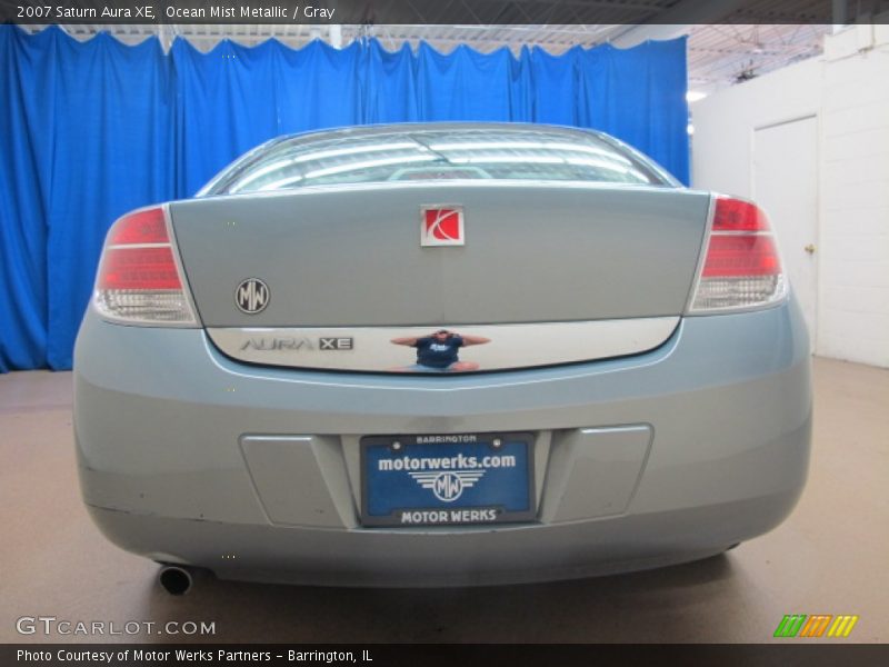 Ocean Mist Metallic / Gray 2007 Saturn Aura XE