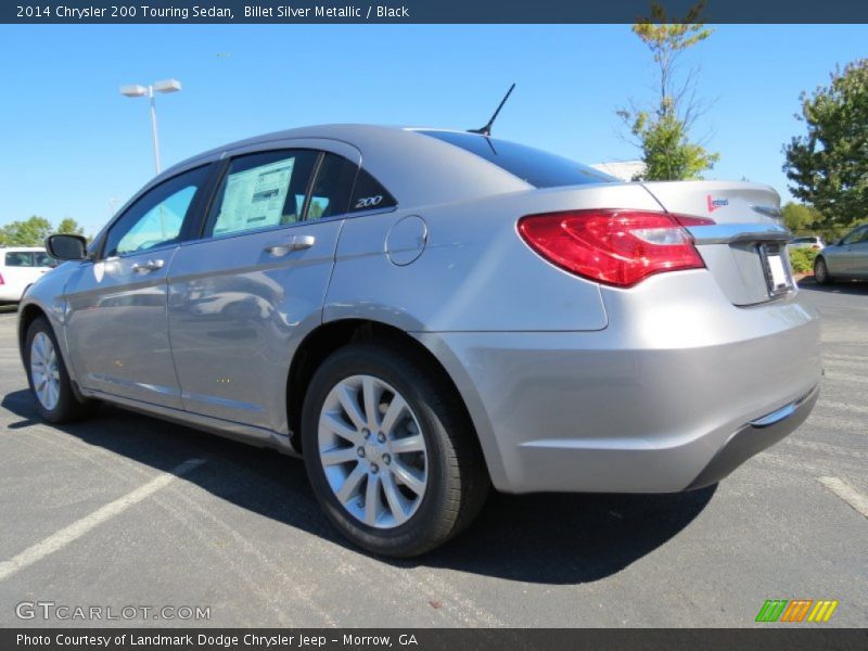 Billet Silver Metallic / Black 2014 Chrysler 200 Touring Sedan