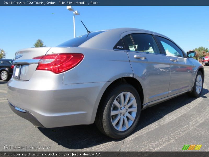 Billet Silver Metallic / Black 2014 Chrysler 200 Touring Sedan