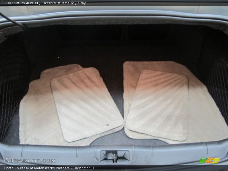 Ocean Mist Metallic / Gray 2007 Saturn Aura XE