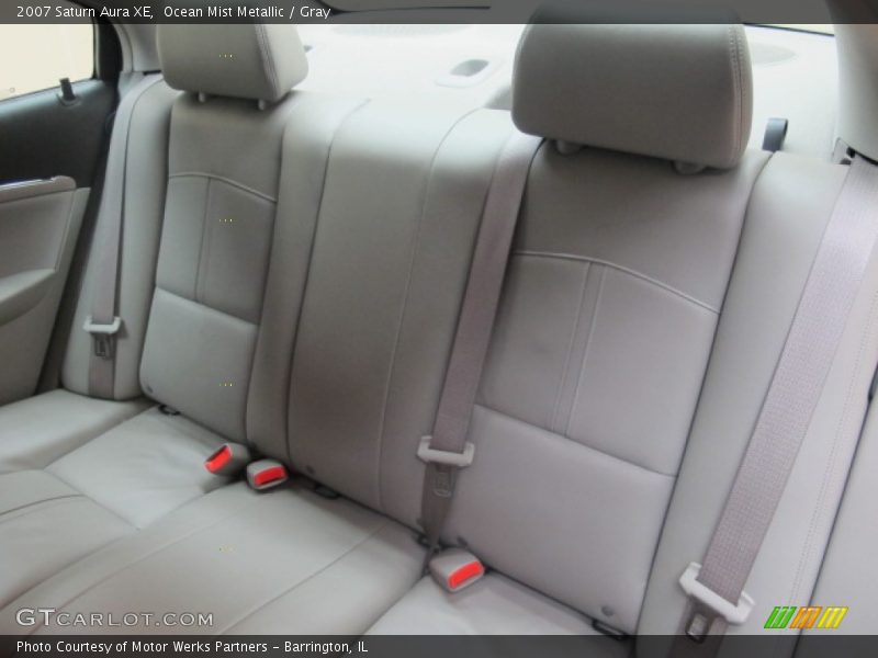 Ocean Mist Metallic / Gray 2007 Saturn Aura XE