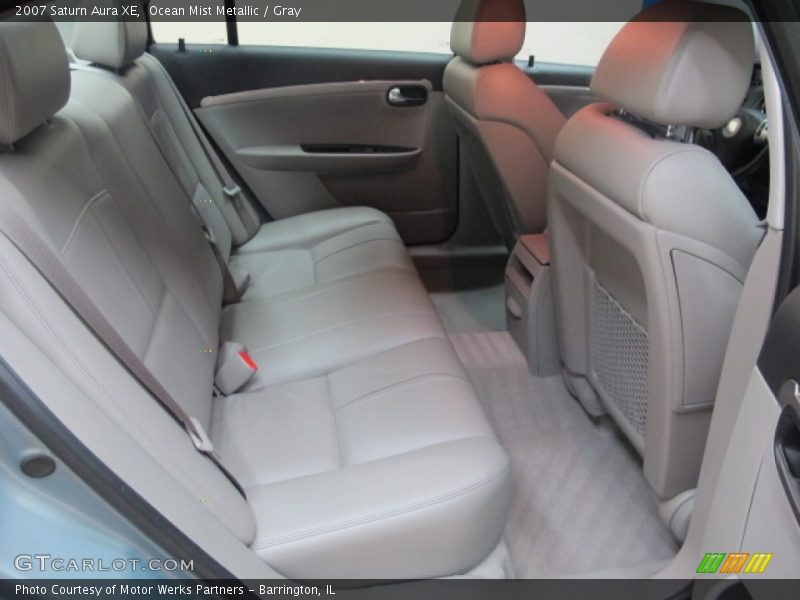 Ocean Mist Metallic / Gray 2007 Saturn Aura XE