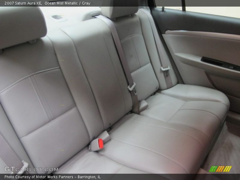 Ocean Mist Metallic / Gray 2007 Saturn Aura XE