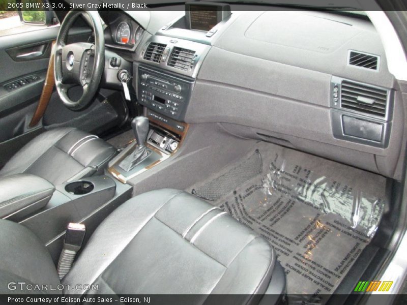 Silver Gray Metallic / Black 2005 BMW X3 3.0i