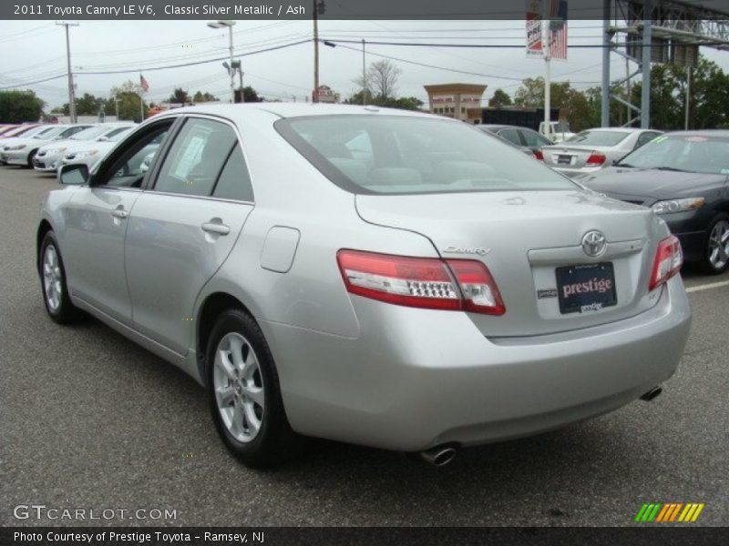 Classic Silver Metallic / Ash 2011 Toyota Camry LE V6