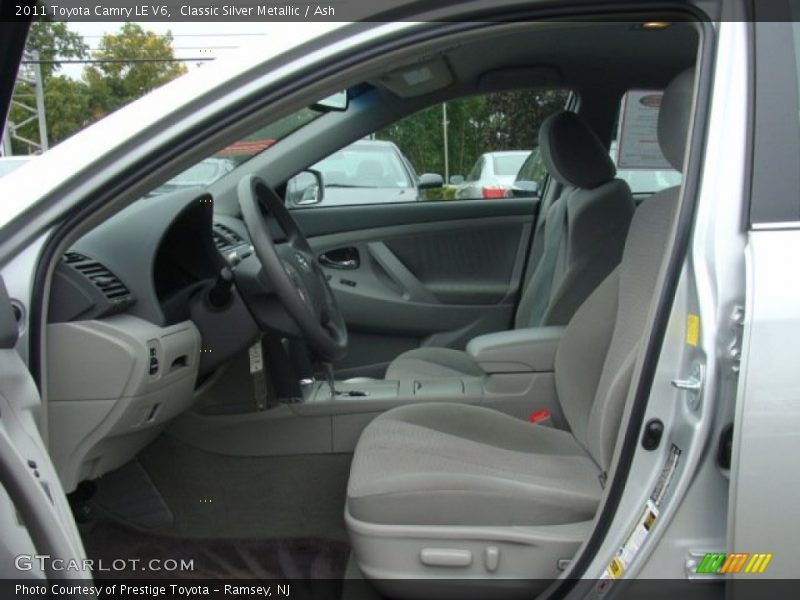 Classic Silver Metallic / Ash 2011 Toyota Camry LE V6