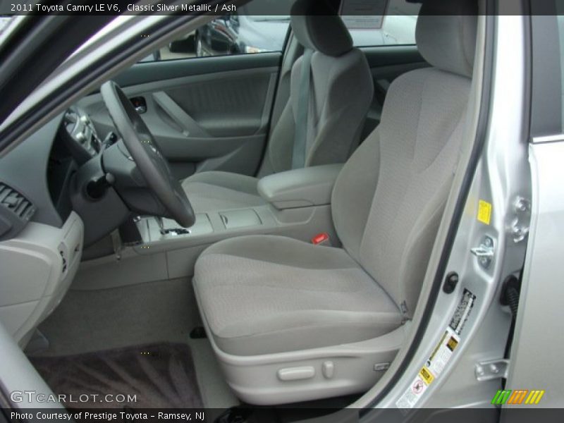 Classic Silver Metallic / Ash 2011 Toyota Camry LE V6