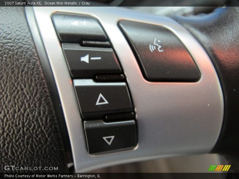 Ocean Mist Metallic / Gray 2007 Saturn Aura XE