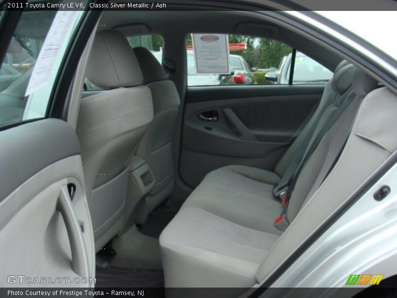 Classic Silver Metallic / Ash 2011 Toyota Camry LE V6