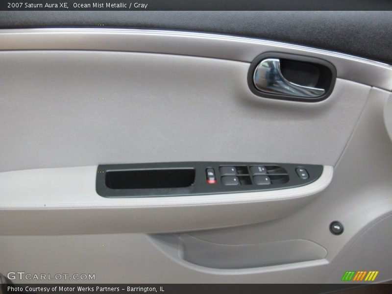 Ocean Mist Metallic / Gray 2007 Saturn Aura XE
