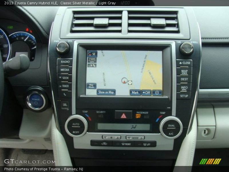 Classic Silver Metallic / Light Gray 2013 Toyota Camry Hybrid XLE
