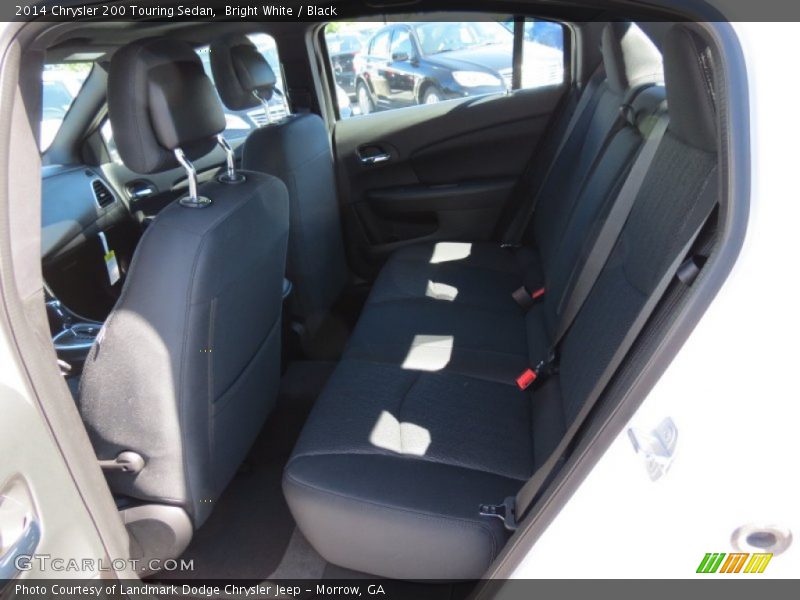 Bright White / Black 2014 Chrysler 200 Touring Sedan