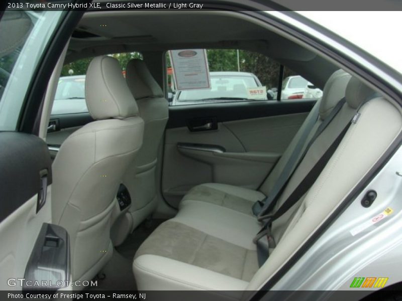 Classic Silver Metallic / Light Gray 2013 Toyota Camry Hybrid XLE