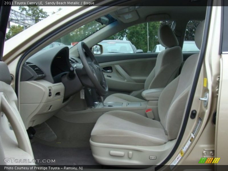 Sandy Beach Metallic / Bisque 2011 Toyota Camry LE