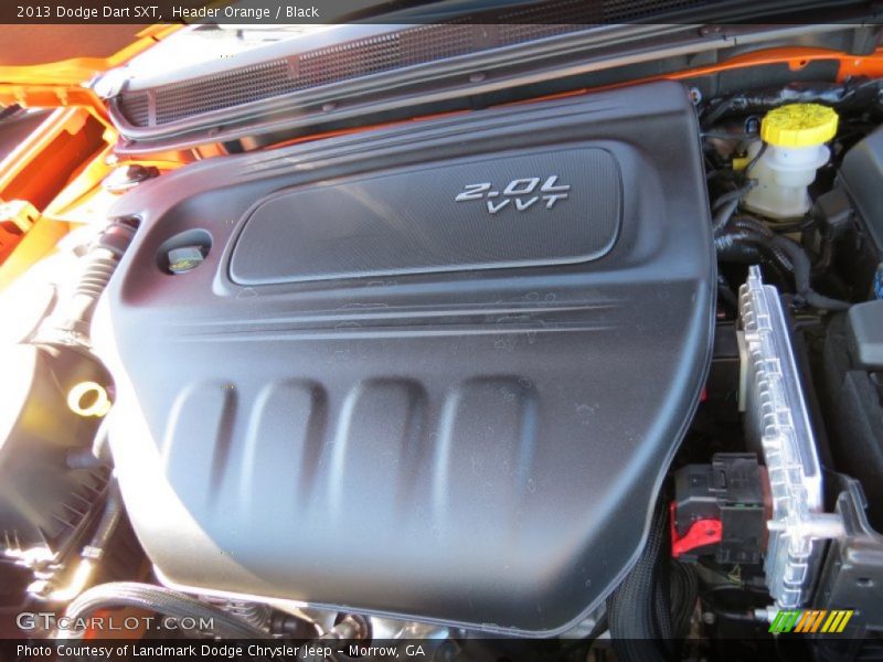 Header Orange / Black 2013 Dodge Dart SXT