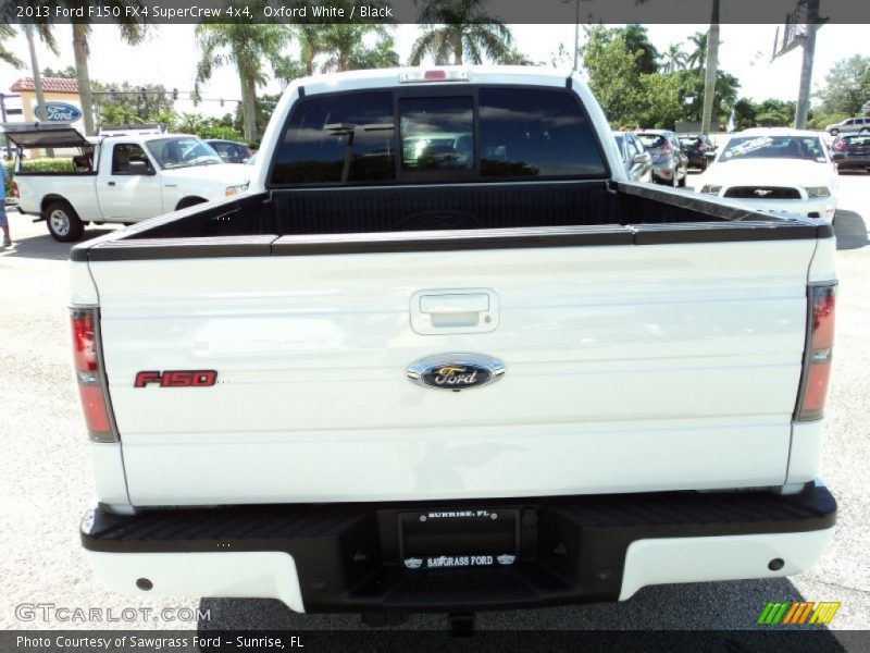 Oxford White / Black 2013 Ford F150 FX4 SuperCrew 4x4