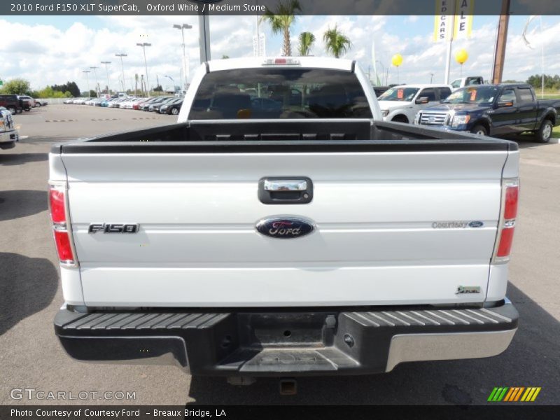 Oxford White / Medium Stone 2010 Ford F150 XLT SuperCab