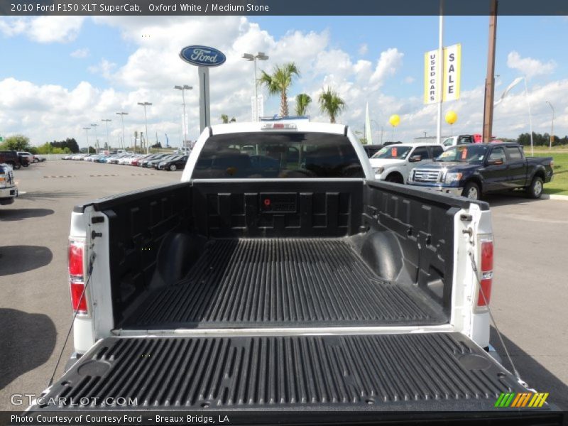 Oxford White / Medium Stone 2010 Ford F150 XLT SuperCab