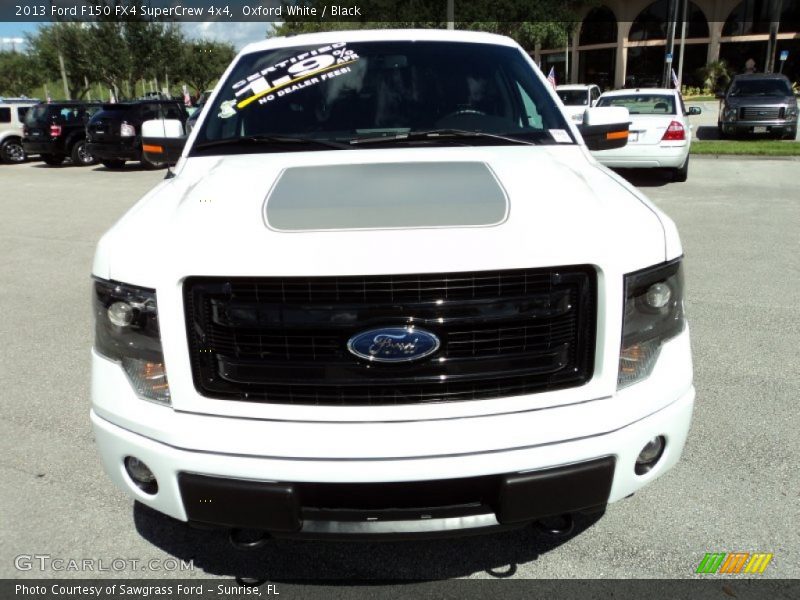 Oxford White / Black 2013 Ford F150 FX4 SuperCrew 4x4