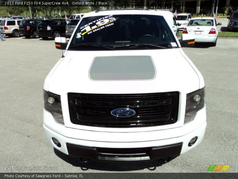 Oxford White / Black 2013 Ford F150 FX4 SuperCrew 4x4