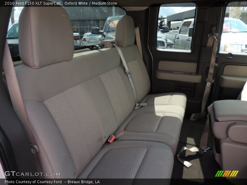 Oxford White / Medium Stone 2010 Ford F150 XLT SuperCab