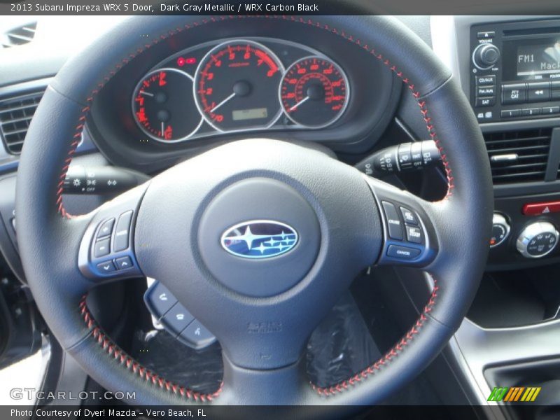 Dark Gray Metallic / WRX Carbon Black 2013 Subaru Impreza WRX 5 Door