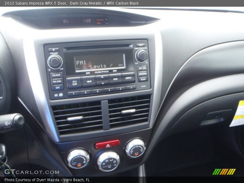 Dark Gray Metallic / WRX Carbon Black 2013 Subaru Impreza WRX 5 Door