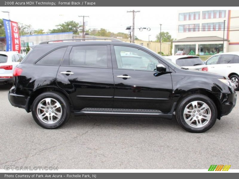 Formal Black / Taupe 2008 Acura MDX Technology