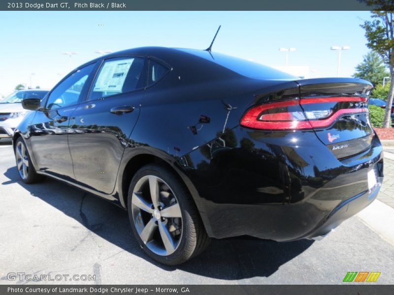 Pitch Black / Black 2013 Dodge Dart GT