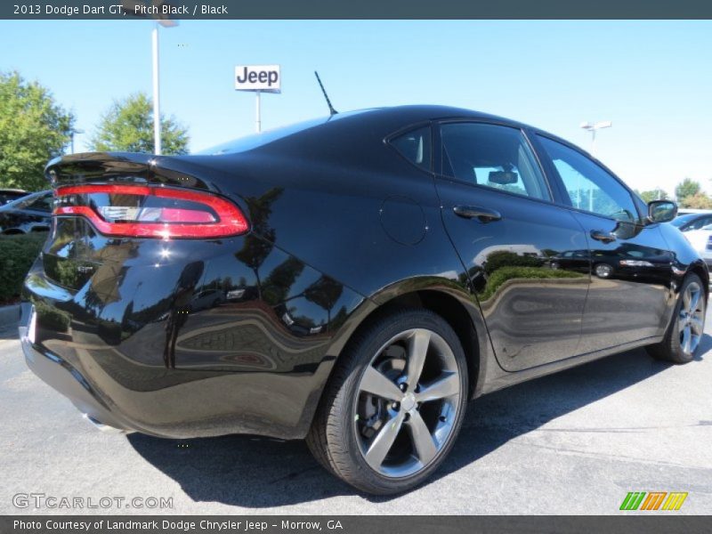 Pitch Black / Black 2013 Dodge Dart GT