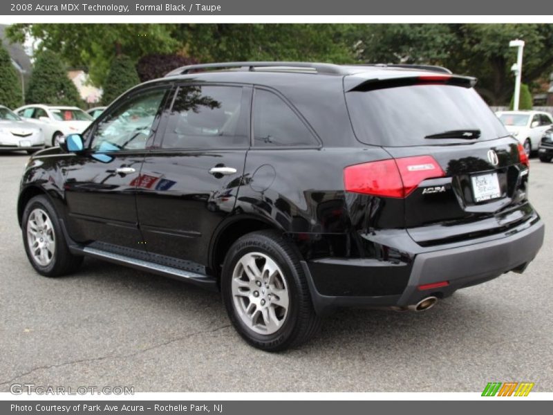 Formal Black / Taupe 2008 Acura MDX Technology