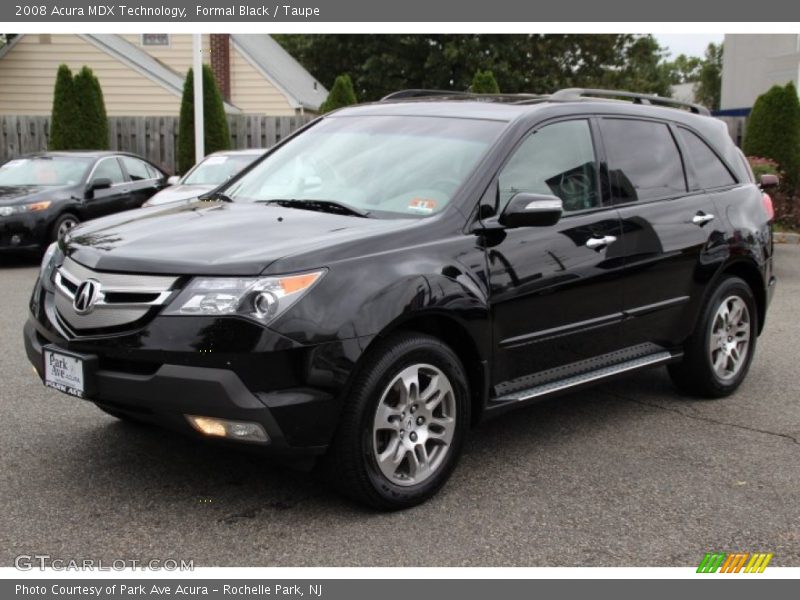 Formal Black / Taupe 2008 Acura MDX Technology