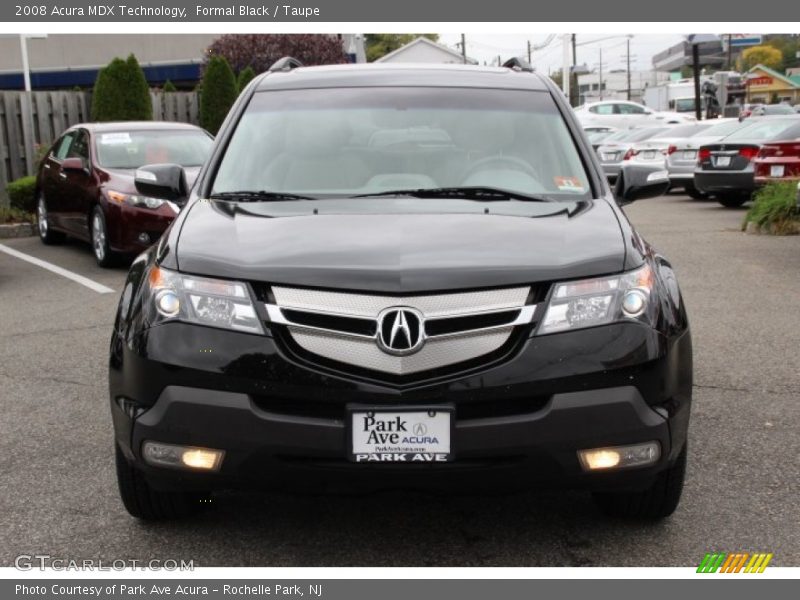 Formal Black / Taupe 2008 Acura MDX Technology