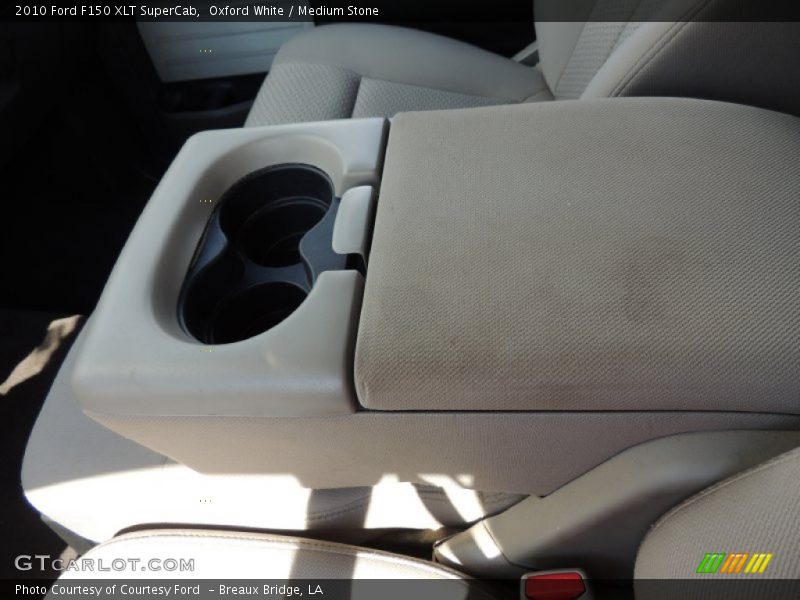 Oxford White / Medium Stone 2010 Ford F150 XLT SuperCab