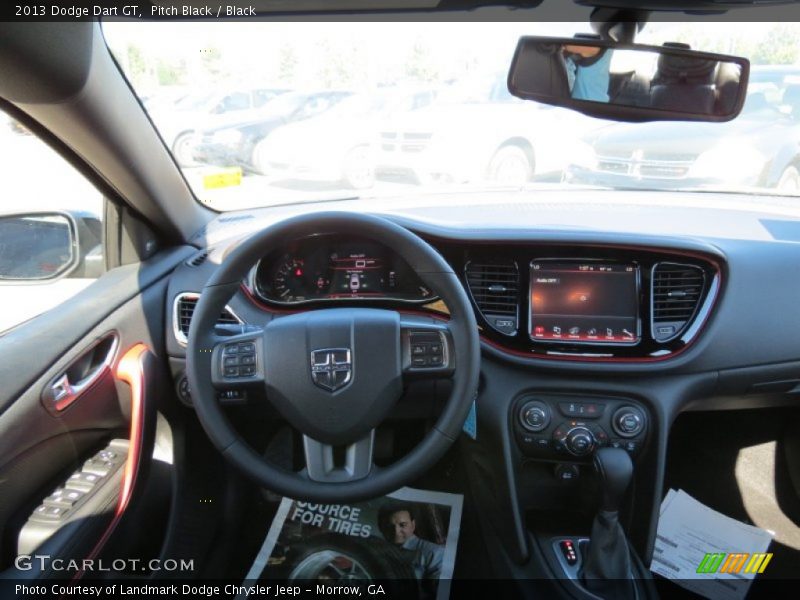Pitch Black / Black 2013 Dodge Dart GT