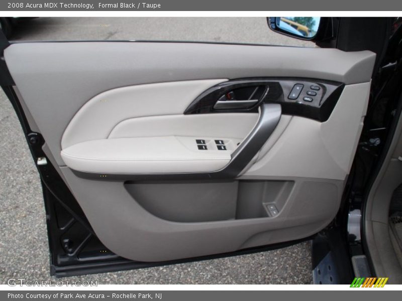 Formal Black / Taupe 2008 Acura MDX Technology