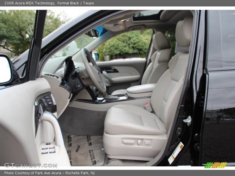 Formal Black / Taupe 2008 Acura MDX Technology