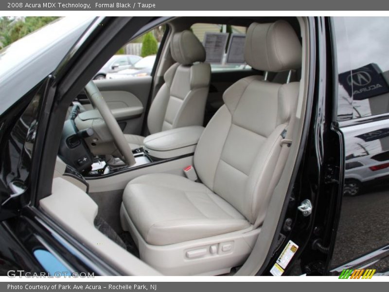 Formal Black / Taupe 2008 Acura MDX Technology